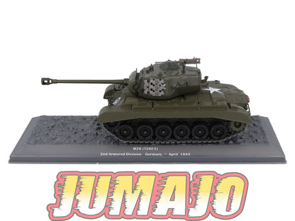 TK20 Tank Altaya IXO 1/43 WW2 : M26 (T26E3) 2nd Armored Div Germany 1945 April