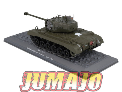 TK20 Tank Altaya IXO 1/43 WW2 : M26 (T26E3) 2nd Armored Div Germany 1945 April