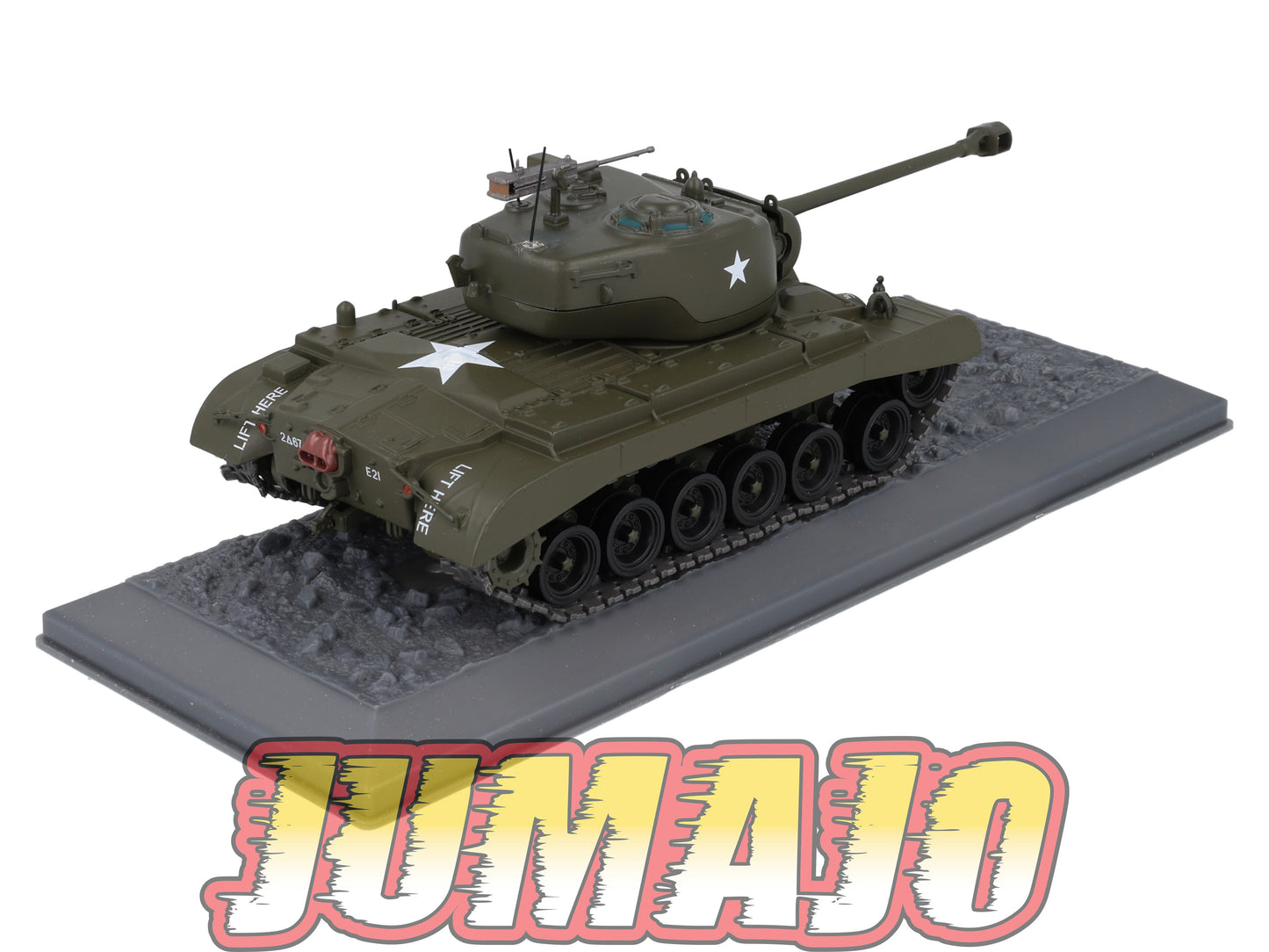 TK20 Tank Altaya IXO 1/43 WW2 : M26 (T26E3) 2nd Armored Div Germany 1945 April
