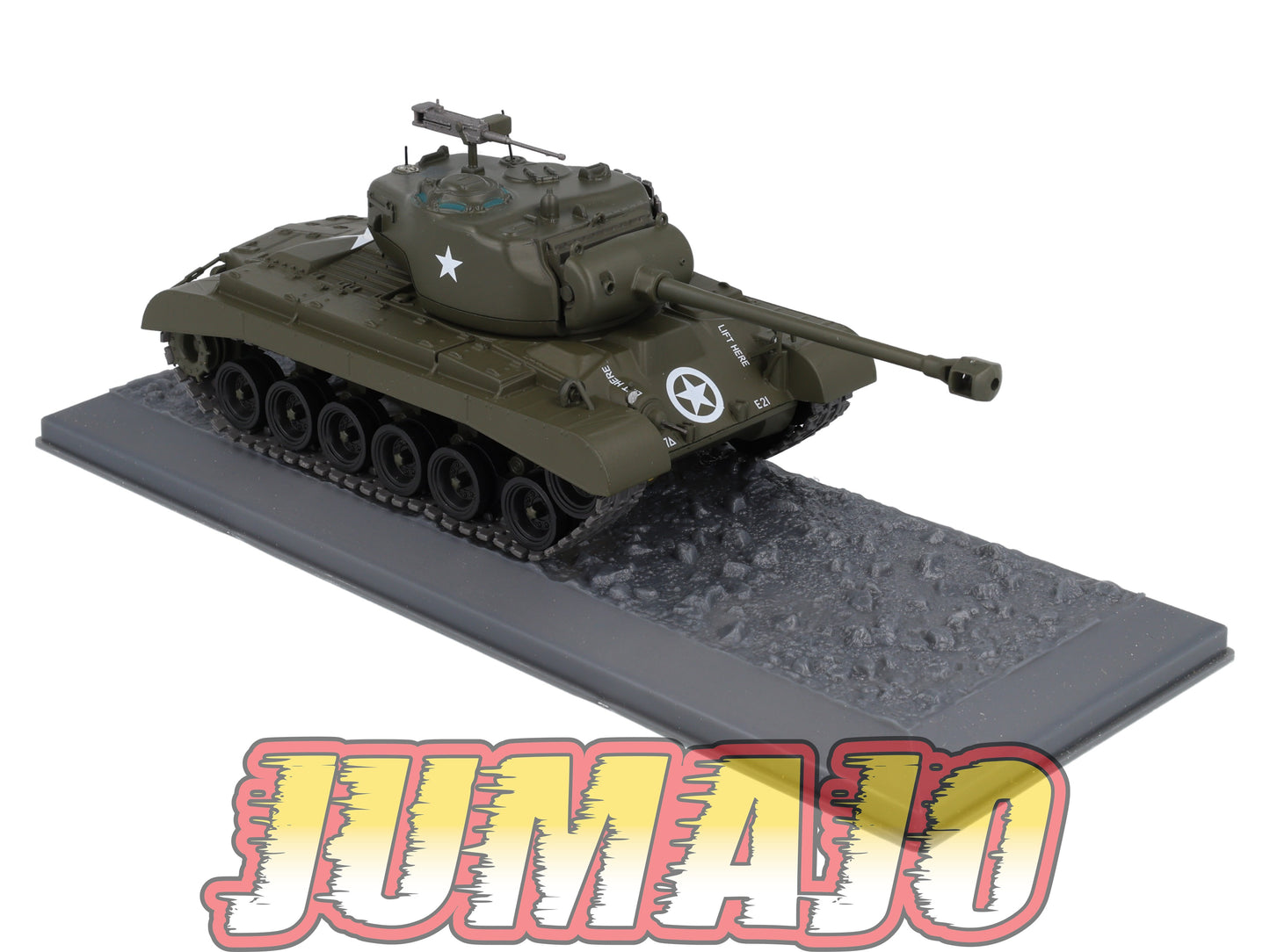 TK20 Tank Altaya IXO 1/43 WW2 : M26 (T26E3) 2nd Armored Div Germany 1945 April