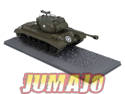 TK20 Tank Altaya IXO 1/43 WW2 : M26 (T26E3) 2nd Armored Div Germany 1945 April