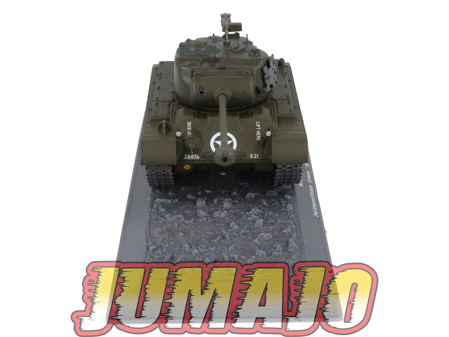 TK20 Tank Altaya IXO 1/43 WW2 : M26 (T26E3) 2nd Armored Div Germany 1945 April