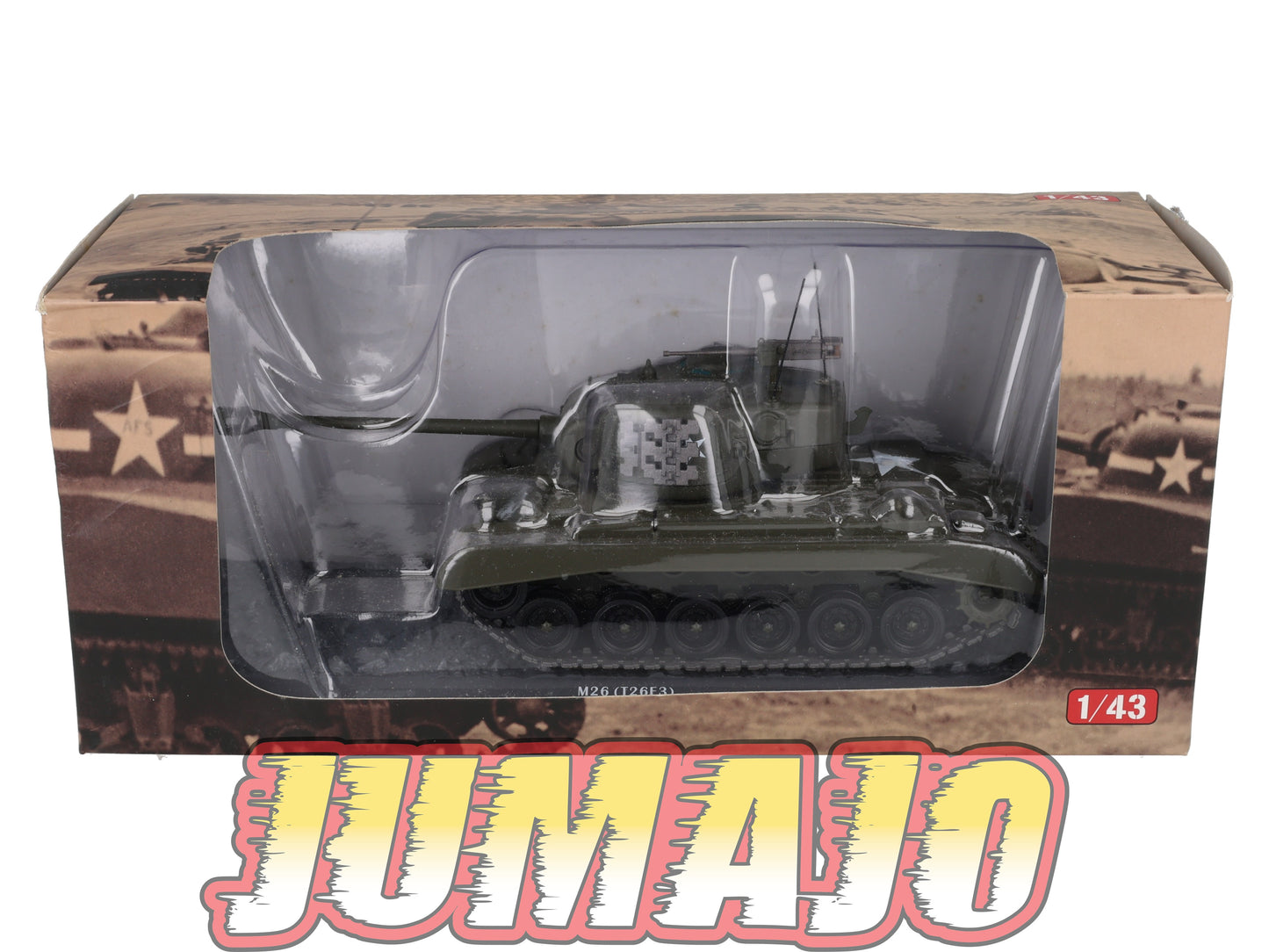 TK20 Tank Altaya IXO 1/43 WW2 : M26 (T26E3) 2nd Armored Div Germany 1945 April