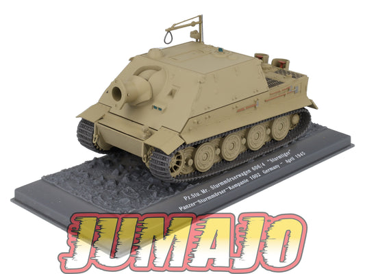 TK21 Tank Altaya IXO 1/43 WW2 : Sturmmörserwagen 606/4 Germany 1945 April