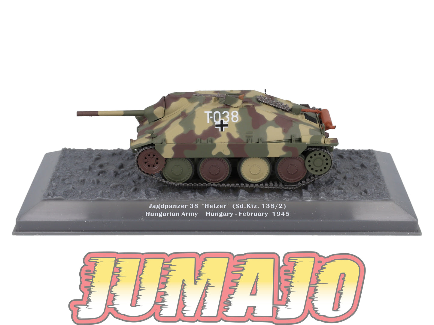 TK22 Tank Altaya IXO 1/43 WW2 : Jagdpanzer 38 Hetzer Hungary 1945 February
