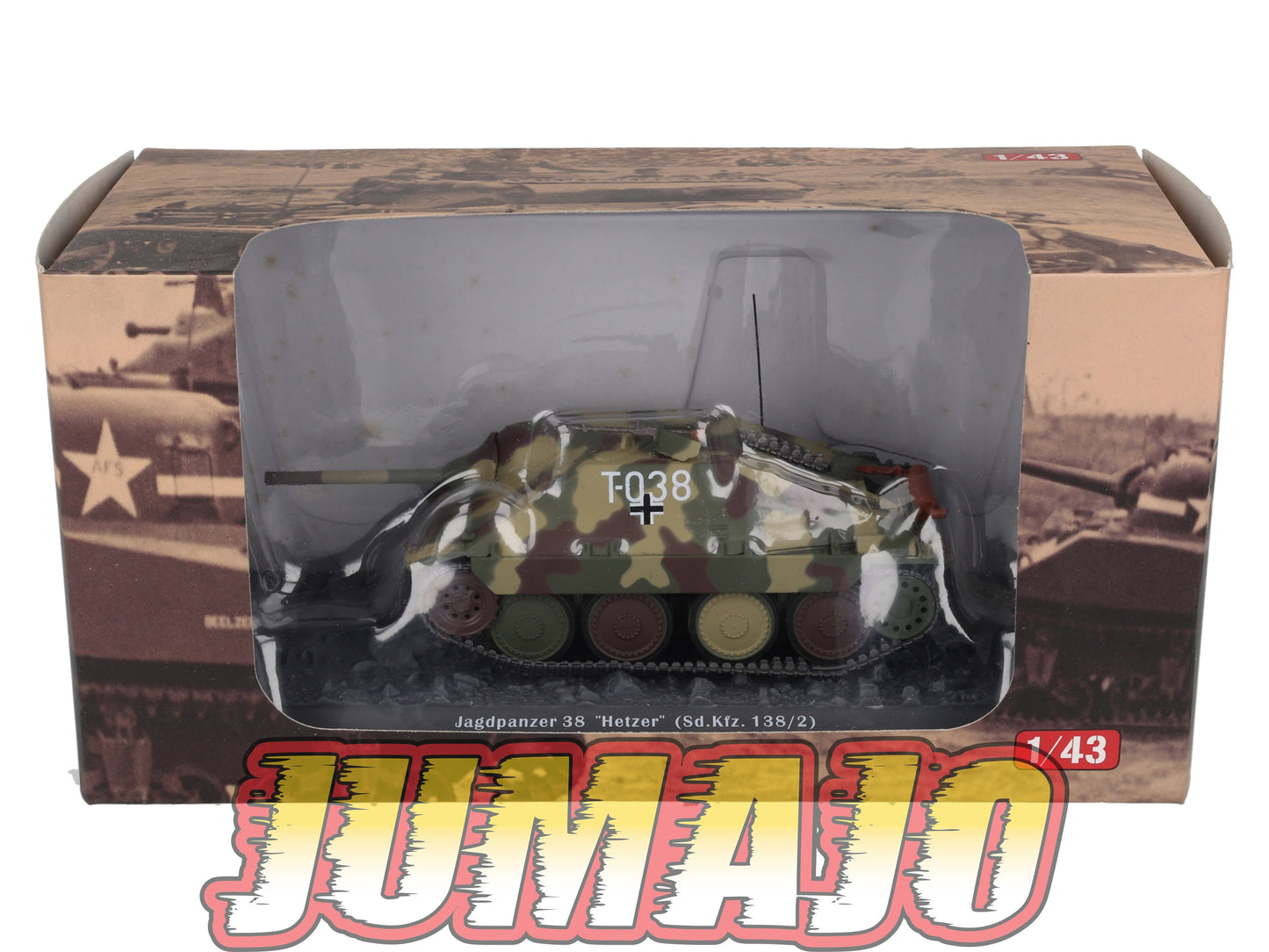 TK22 Tank Altaya IXO 1/43 WW2 : Jagdpanzer 38 Hetzer Hungary 1945 February