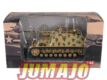 TK24 Tank Altaya IXO 1/43 WW2 : 8.8cm PAK 43/1 Nashorn Panzerjägerabteilung 525 Italy 1944