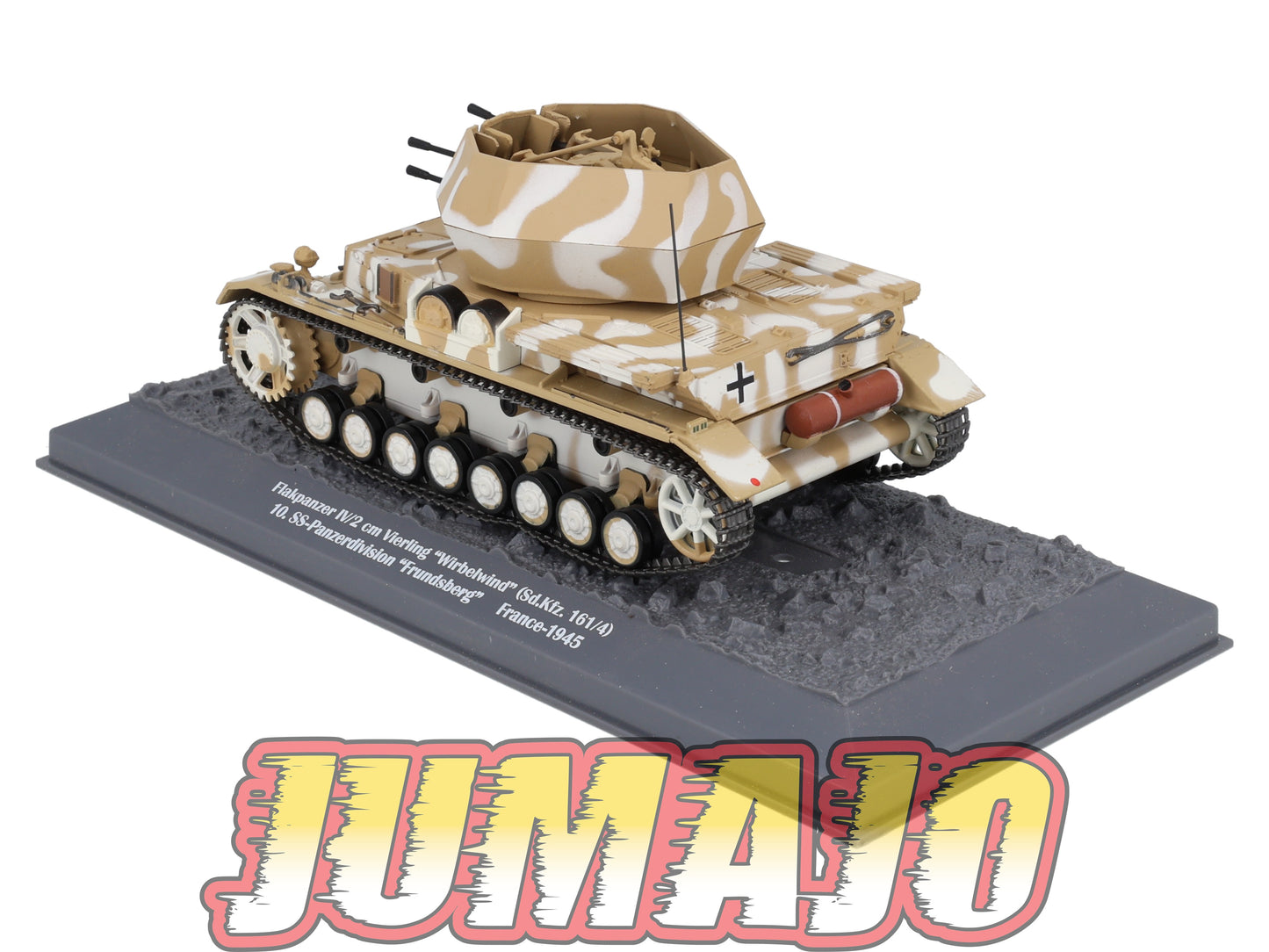 TK27 Tank Altaya IXO 1/43 WW2 : Flakpanzer Wireberlwind Frundsberg France 1945