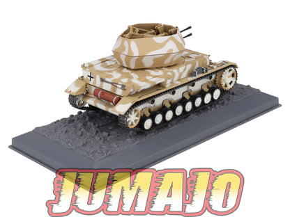 TK27 Tank Altaya IXO 1/43 WW2 : Flakpanzer Wireberlwind Frundsberg France 1945