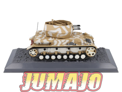 TK27 Tank Altaya IXO 1/43 WW2 : Flakpanzer Wireberlwind Frundsberg France 1945