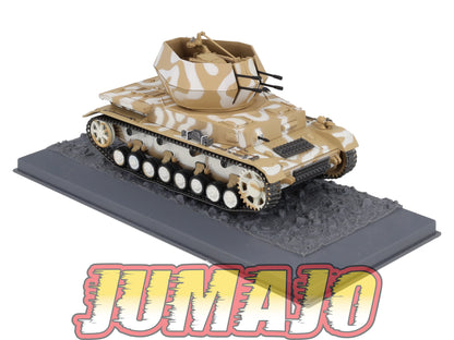TK27 Tank Altaya IXO 1/43 WW2 : Flakpanzer Wireberlwind Frundsberg France 1945