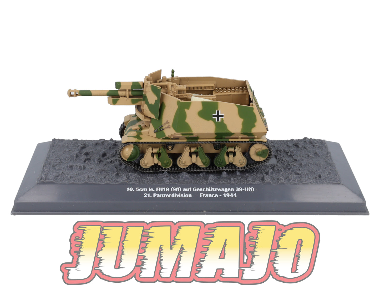 TK29 Tank Altaya IXO 1/43 WW2 : 10.5cm FH18 Panzerdivision France 1944