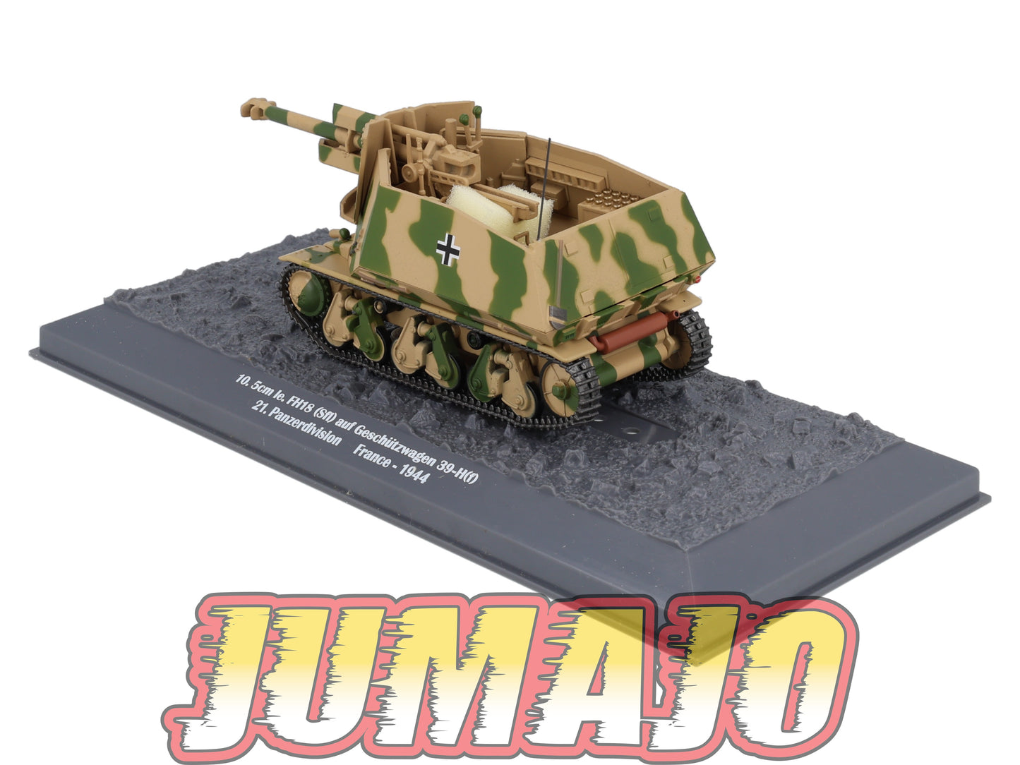 TK29 Tank Altaya IXO 1/43 WW2 : 10.5cm FH18 Panzerdivision France 1944