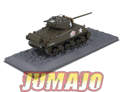 TK2 Tank Altaya IXO 1/43 WW2 : M4A3 76mm 37th batallion Ardennes 1944 December