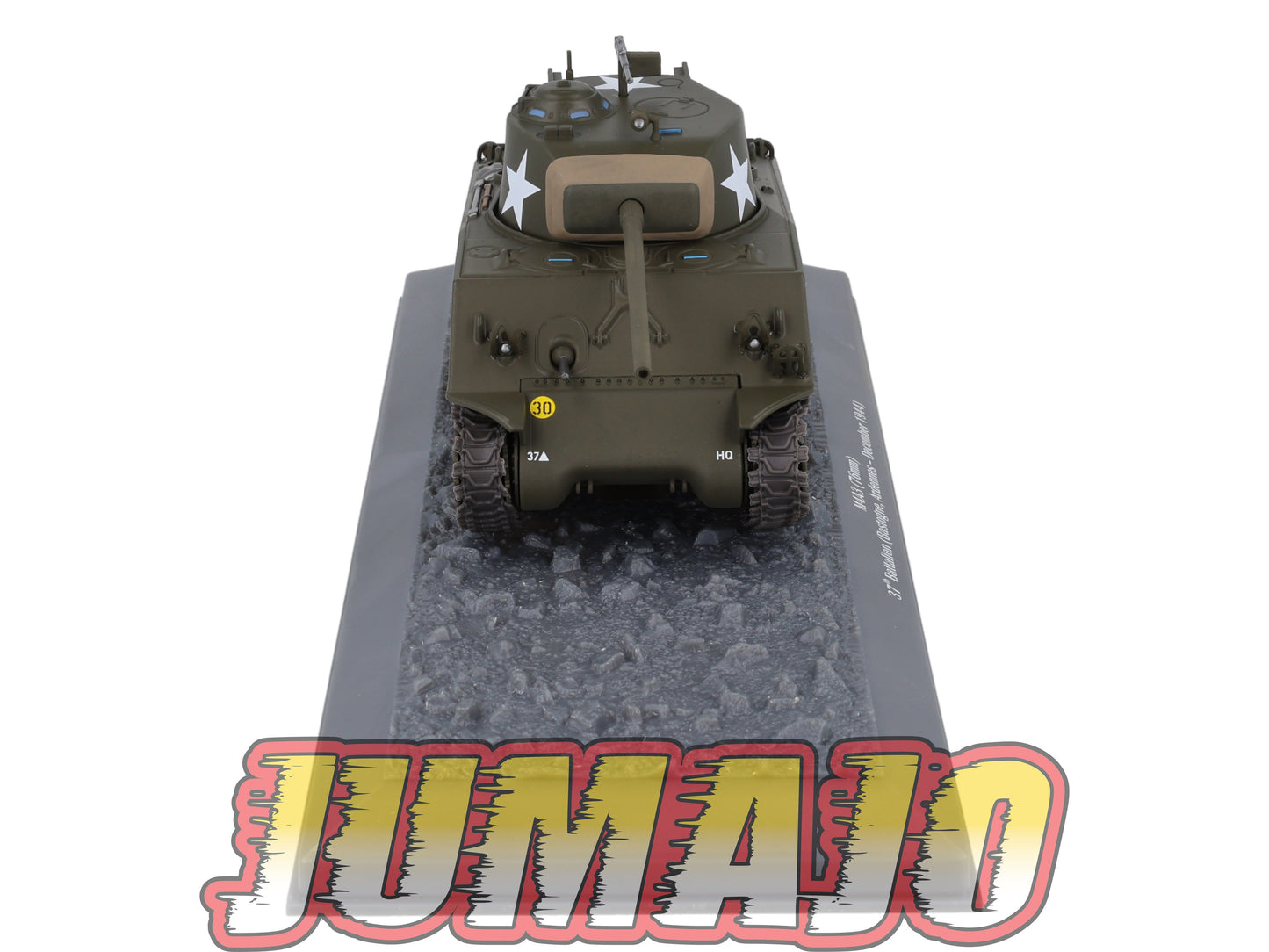 TK2 Tank Altaya IXO 1/43 WW2 : M4A3 76mm 37th batallion Ardennes 1944 December