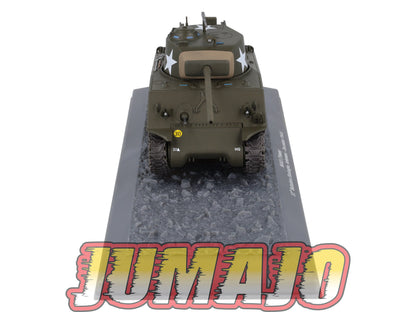 TK2 Tank Altaya IXO 1/43 WW2 : M4A3 76mm 37th batallion Ardennes 1944 December
