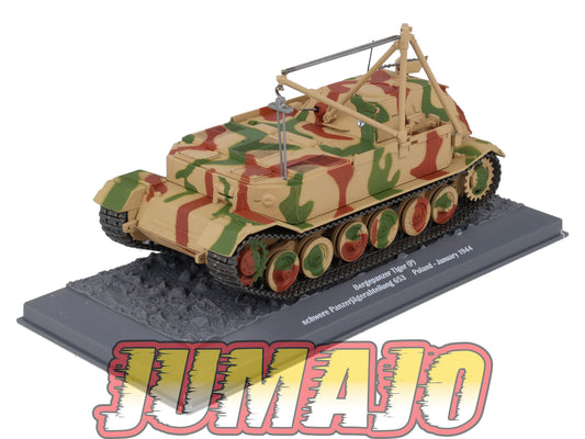 TK30 Tank Altaya IXO 1/43 WW2 : Bergepanzer Tiger Poland 1944 January