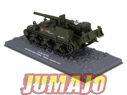 TK31 Tank Altaya IXO 1/43 WW2 : 155 mm GMC M12 991st Belgium 1944 September