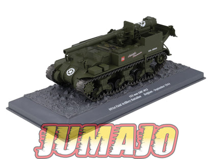 TK31 Tank Altaya IXO 1/43 WW2 : 155 mm GMC M12 991st Belgium 1944 September