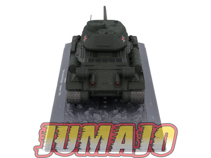 TK32 Tank Altaya IXO 1/43 WW2 : T-34/85 55th Armoured brigade Germany 1945