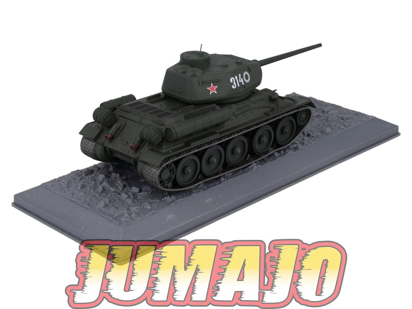 TK32 Tank Altaya IXO 1/43 WW2 : T-34/85 55th Armoured brigade Germany 1945