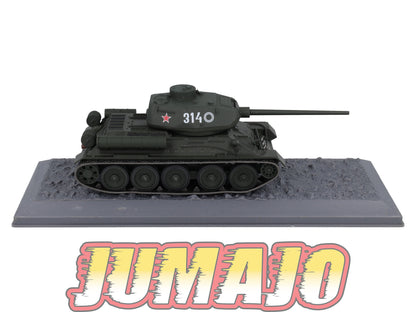 TK32 Tank Altaya IXO 1/43 WW2 : T-34/85 55th Armoured brigade Germany 1945