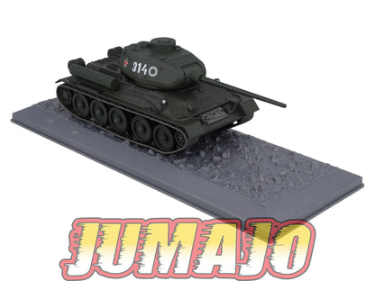 TK32 Tank Altaya IXO 1/43 WW2 : T-34/85 55th Armoured brigade Germany 1945