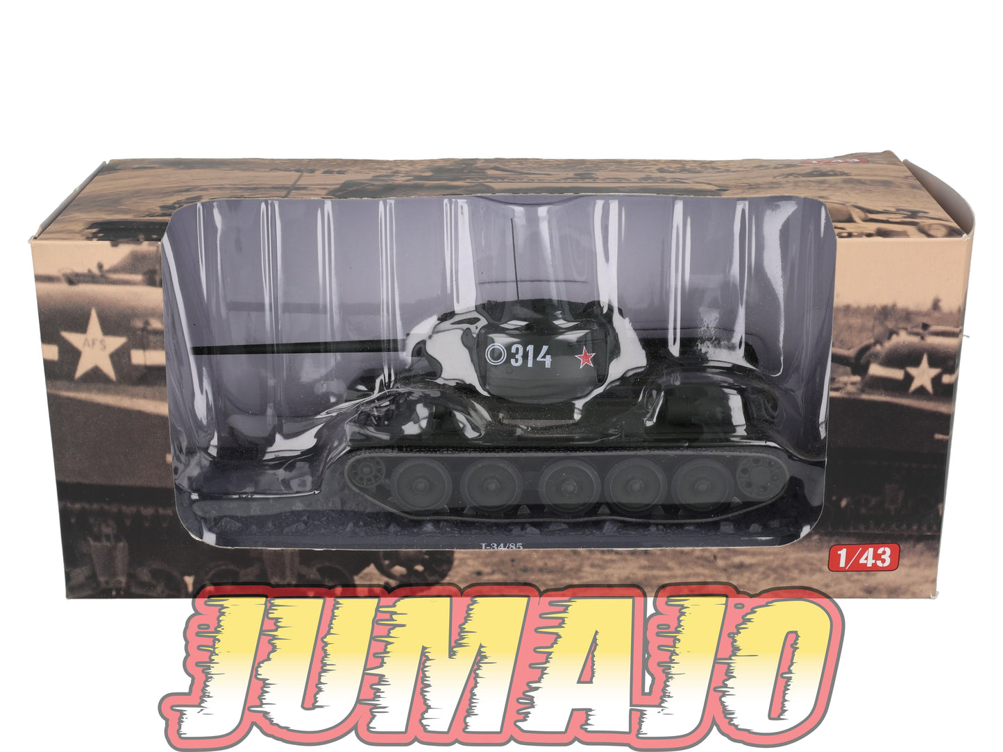 TK32 Tank Altaya IXO 1/43 WW2 : T-34/85 55th Armoured brigade Germany 1945