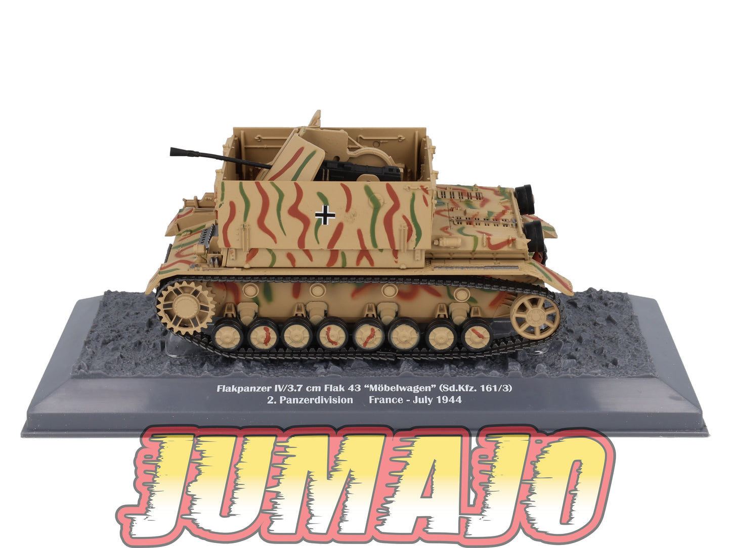 TK33 Tank Altaya IXO 1/43 WW2 : Flakpanzer IV/3.7 cm France 1944 July