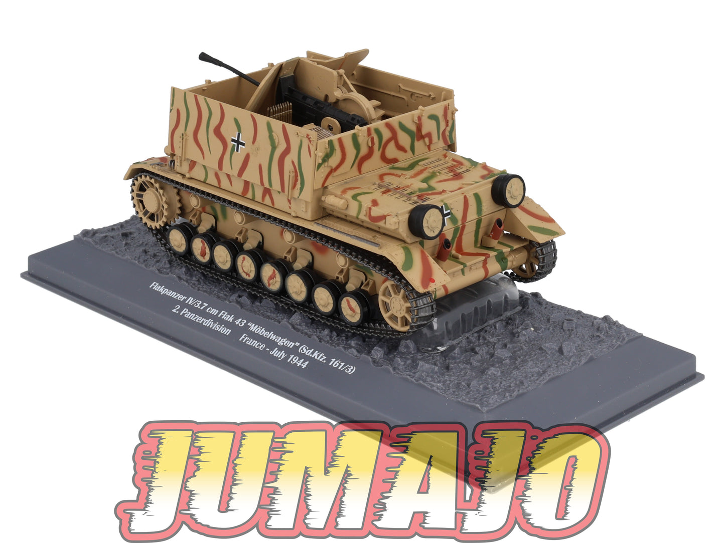TK33 Tank Altaya IXO 1/43 WW2 : Flakpanzer IV/3.7 cm France 1944 July
