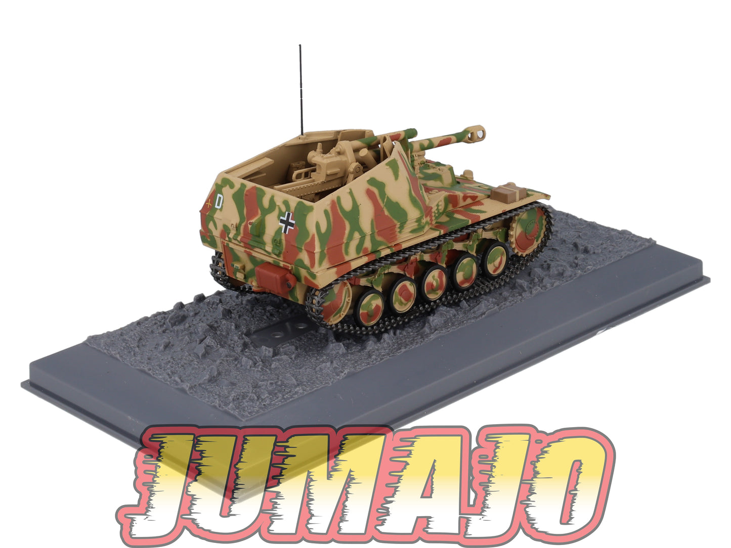 TK34 Tank Altaya IXO 1/43 WW2 : Le.FH18/2 Wespe 20.Panzerdivision Russia 1943 July