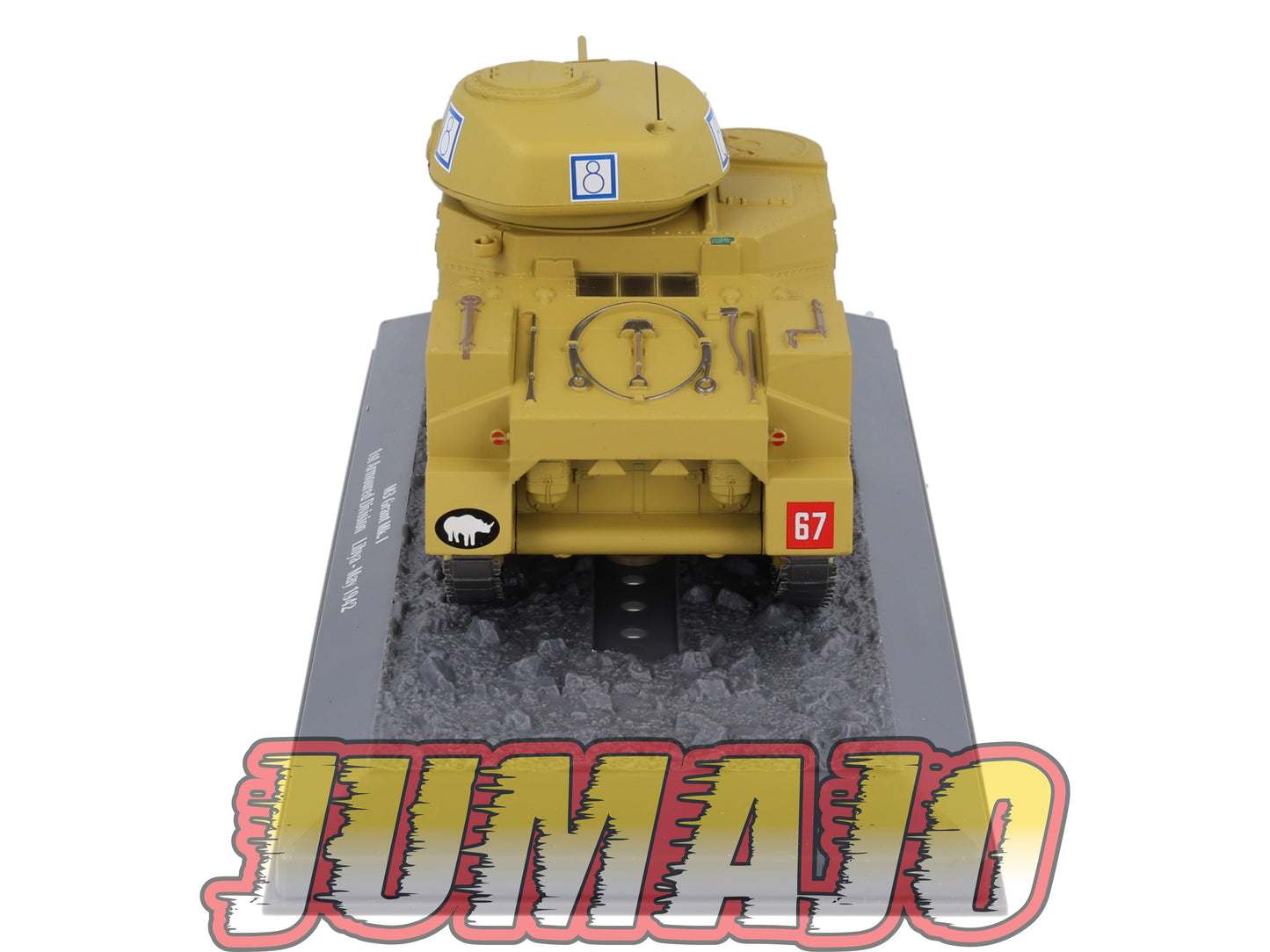 TK36 Tank Altaya IXO 1/43 WW2 : M3 Grant Mk.I 1st Armoured Div Libya 1942 May