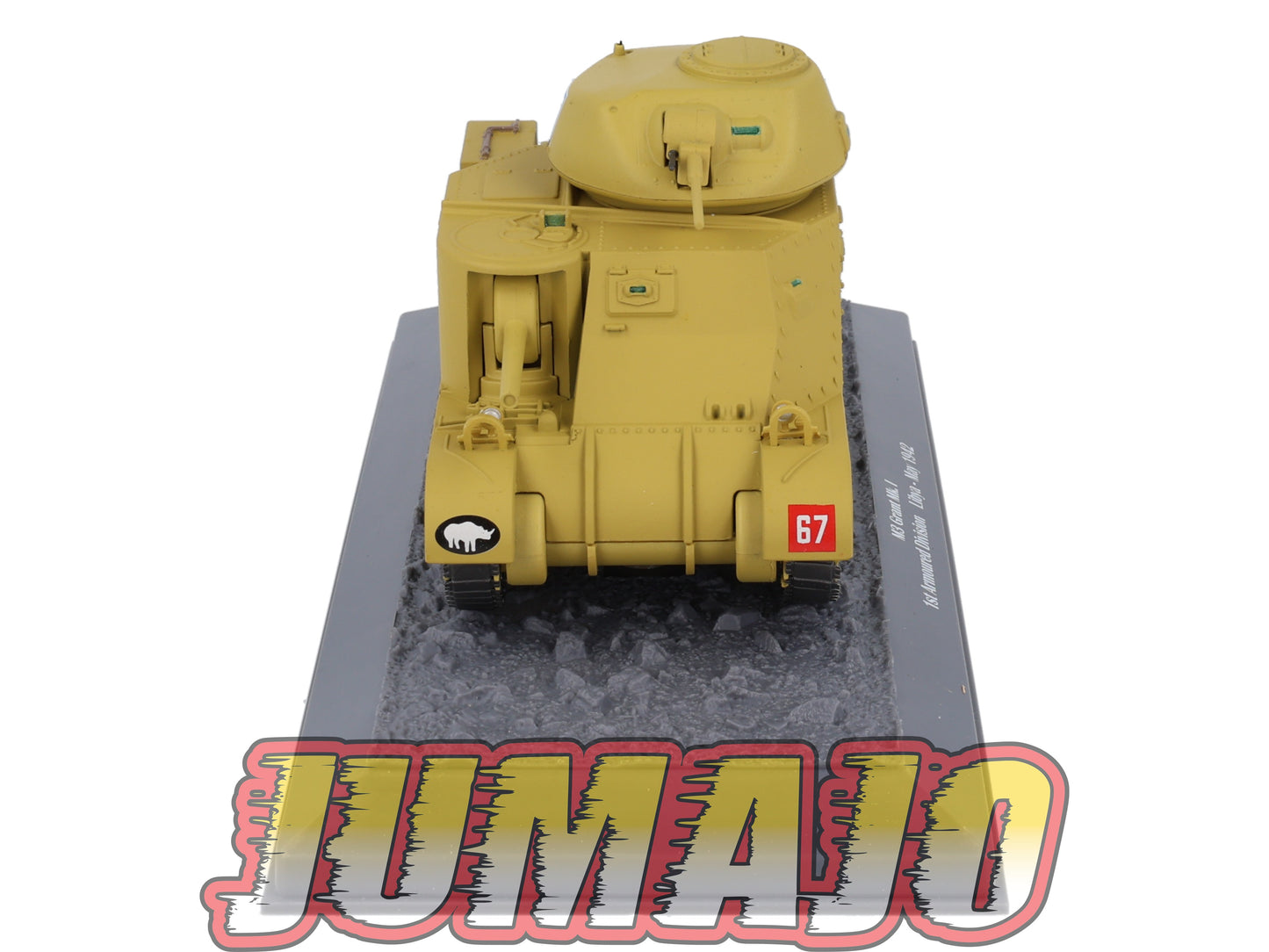 TK36 Tank Altaya IXO 1/43 WW2 : M3 Grant Mk.I 1st Armoured Div Libya 1942 May