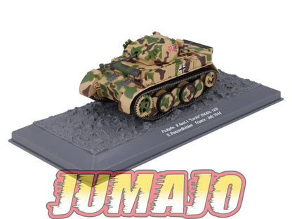 TK37 Tank Altaya IXO 1/43 WW2 : Pz.Kpfw Luchs 9. Panzerdivision France 1944 July