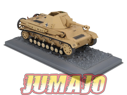 TK39 Tank Altaya IXO 1/43 WW2 : 10.5cm Le FH 18/1 L28 Heuschrecke 10 Germany 1943