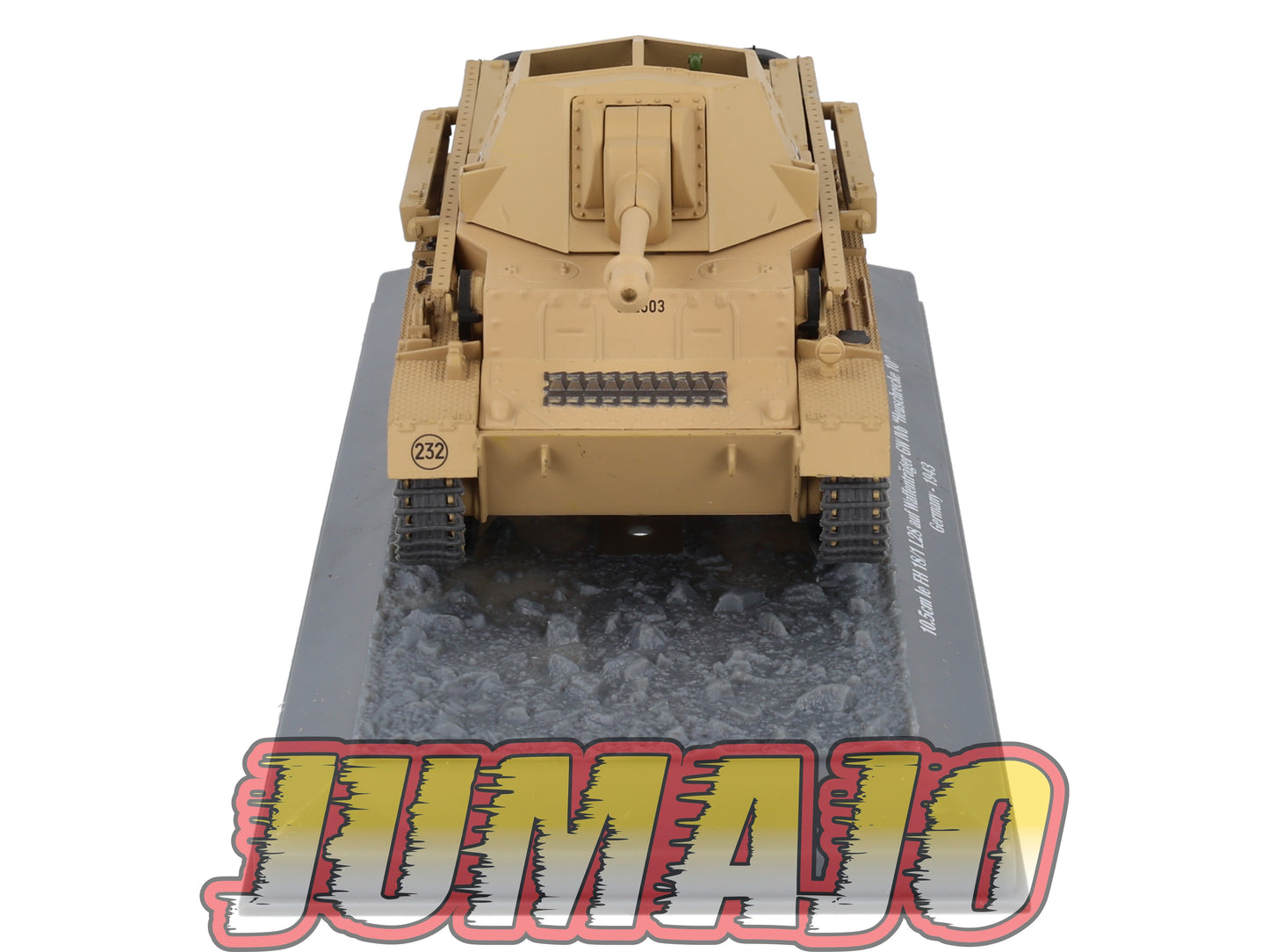 TK39 Tank Altaya IXO 1/43 WW2 : 10.5cm Le FH 18/1 L28 Heuschrecke 10 Germany 1943