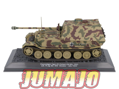 TK3 Tank Altaya IXO 1/43 WW2 : Penzerjäger Tiger Elefant Ukraine 1944 July