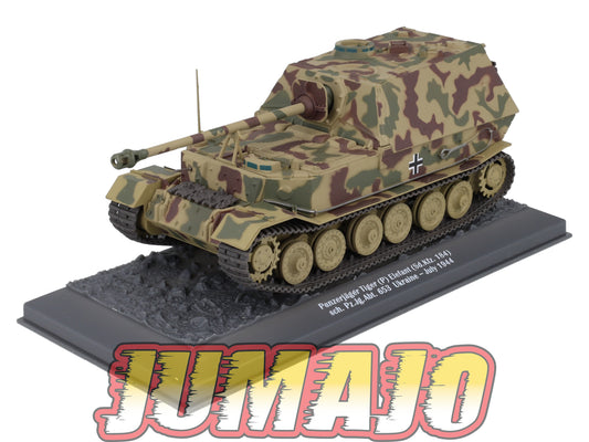 TK3 Tank Altaya IXO 1/43 WW2 : Penzerjäger Tiger Elefant Ukraine 1944 July