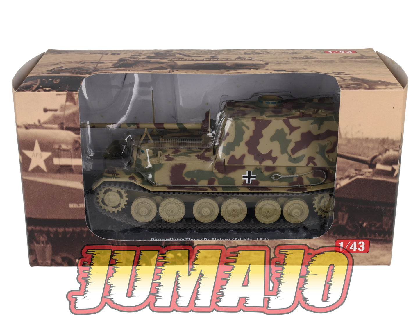 TK3 Tank Altaya IXO 1/43 WW2 : Penzerjäger Tiger Elefant Ukraine 1944 July