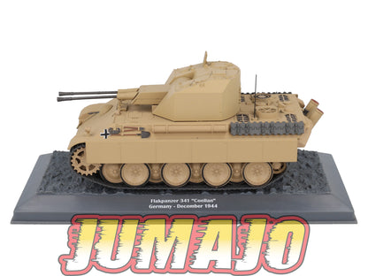 TK42 Tank Altaya IXO 1/43 WW2 : Flakpanzer 341 Coelian Germany 1944 december