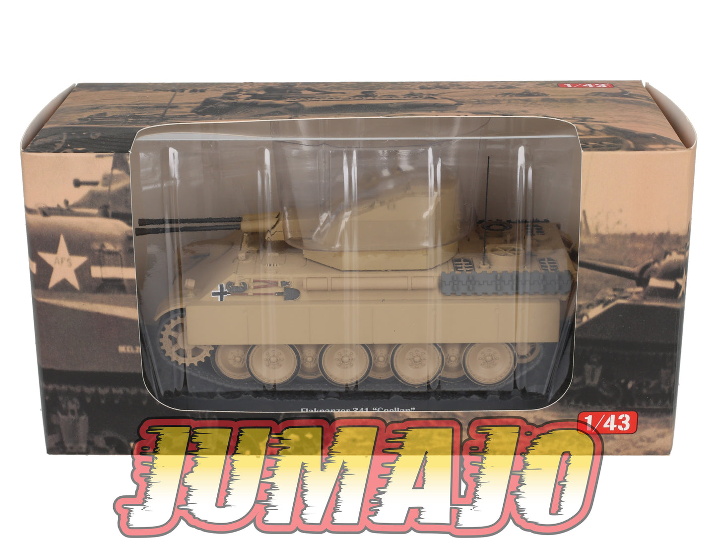 TK42 Tank Altaya IXO 1/43 WW2 : Flakpanzer 341 Coelian Germany 1944 december