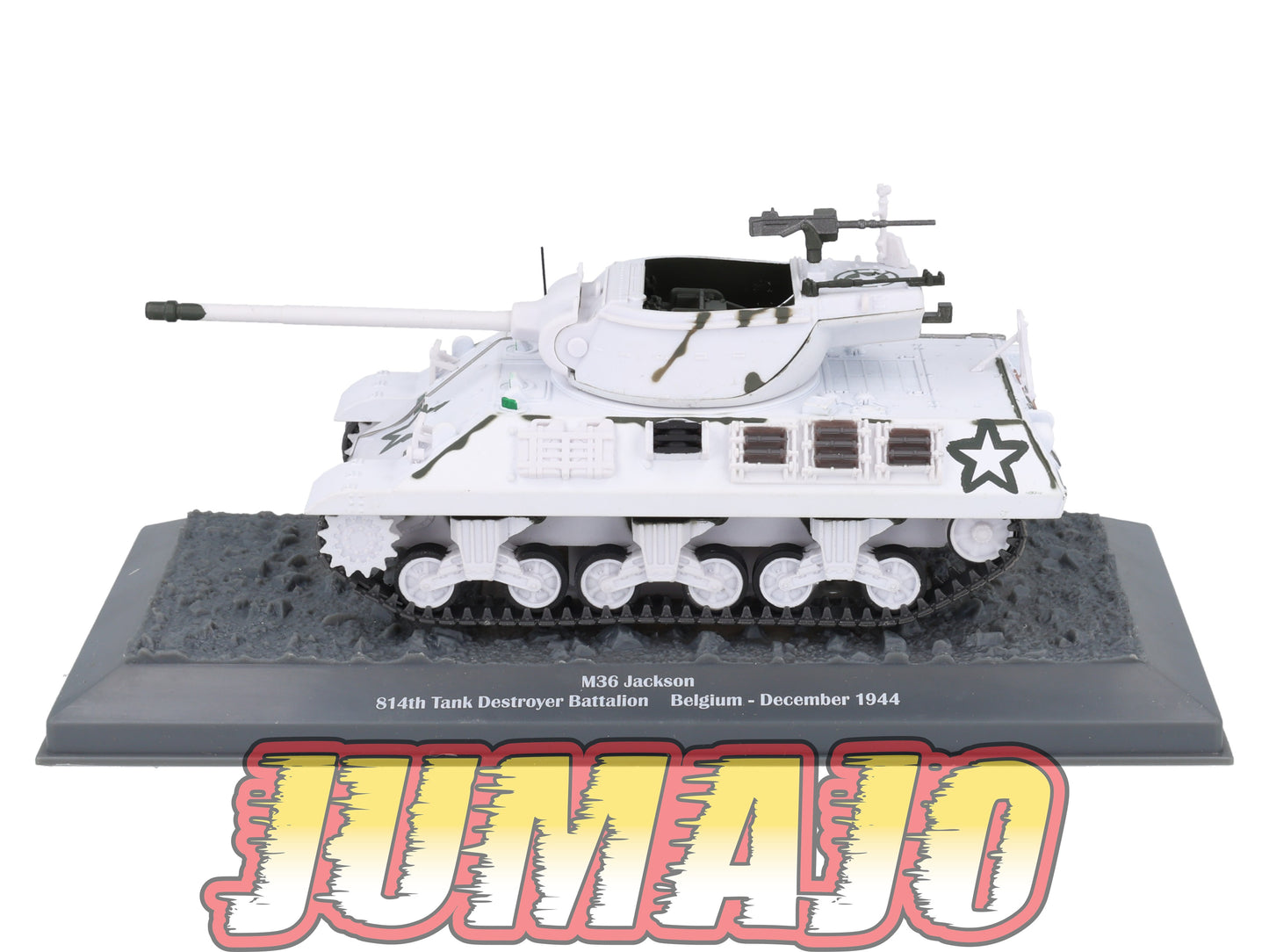 TK43 Tank Altaya IXO 1/43 WW2 : M36 Jackson Tank destroyer Belgium 1944 December