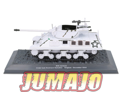 TK43 Tank Altaya IXO 1/43 WW2 : M36 Jackson Tank destroyer Belgium 1944 December