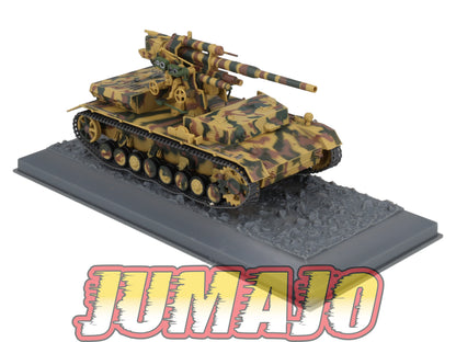 TK44 Tank Altaya IXO 1/43 WW2 : 8.8cm Flak 36 auf Pz.Kpfw Germany 1945 April