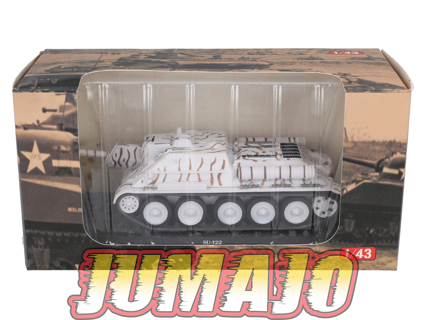TK45 Tank Altaya IXO 1/43 WW2 : SU-122 RKKA USSR Ukraine 1943 January
