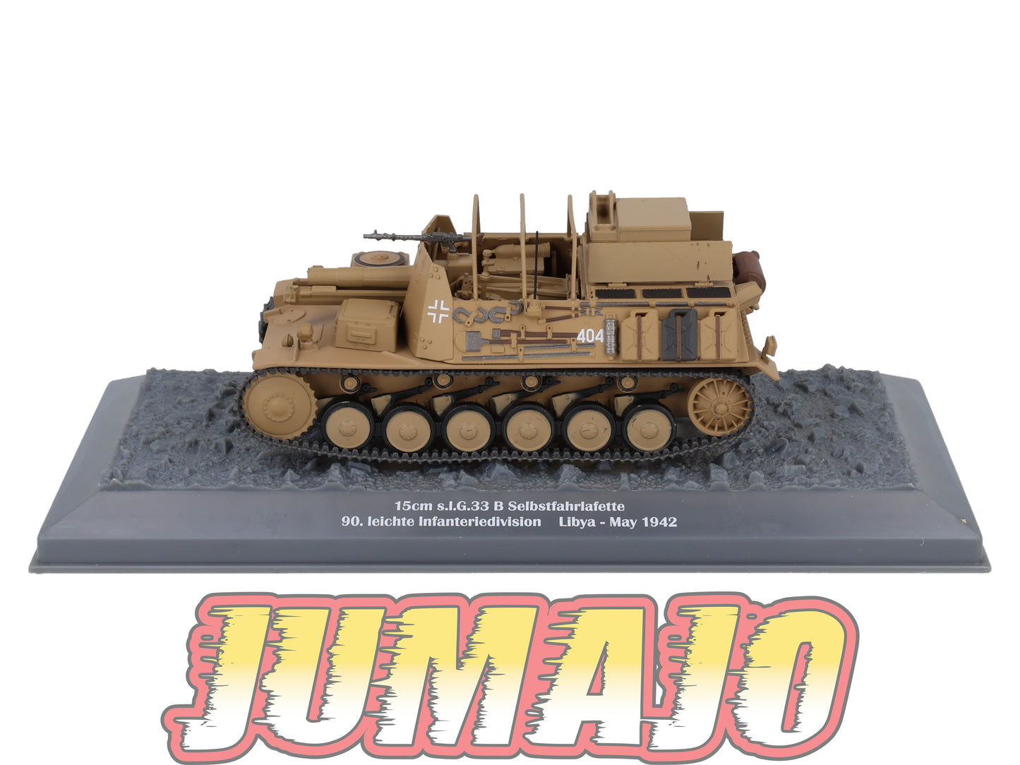 TK46 Tank Altaya IXO 1/43 WW2 : 15 cm s.I.G.33 B Selbstfahrlafette 90 Libya 1942 May