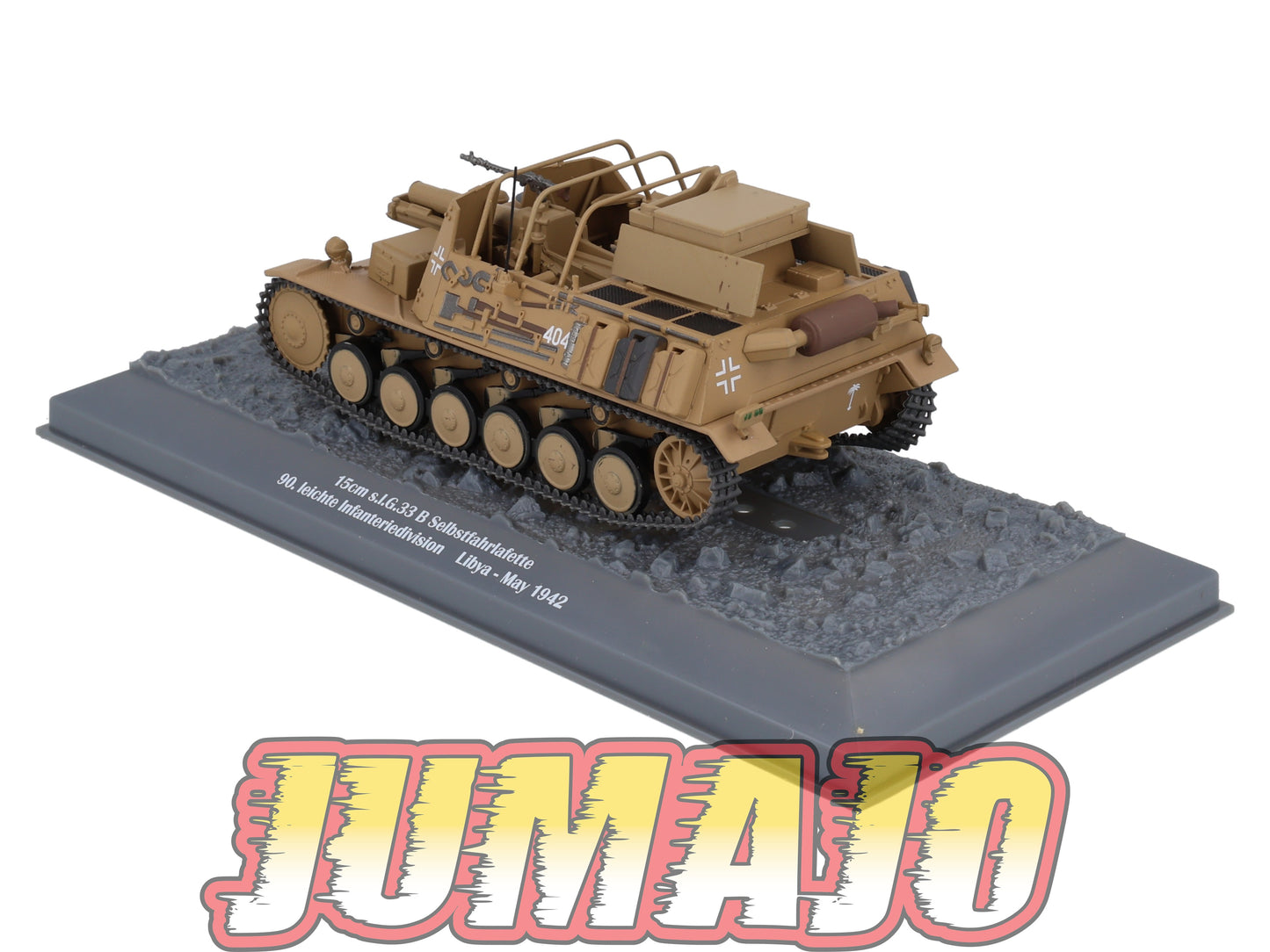 TK46 Tank Altaya IXO 1/43 WW2 : 15 cm s.I.G.33 B Selbstfahrlafette 90 Libya 1942 May
