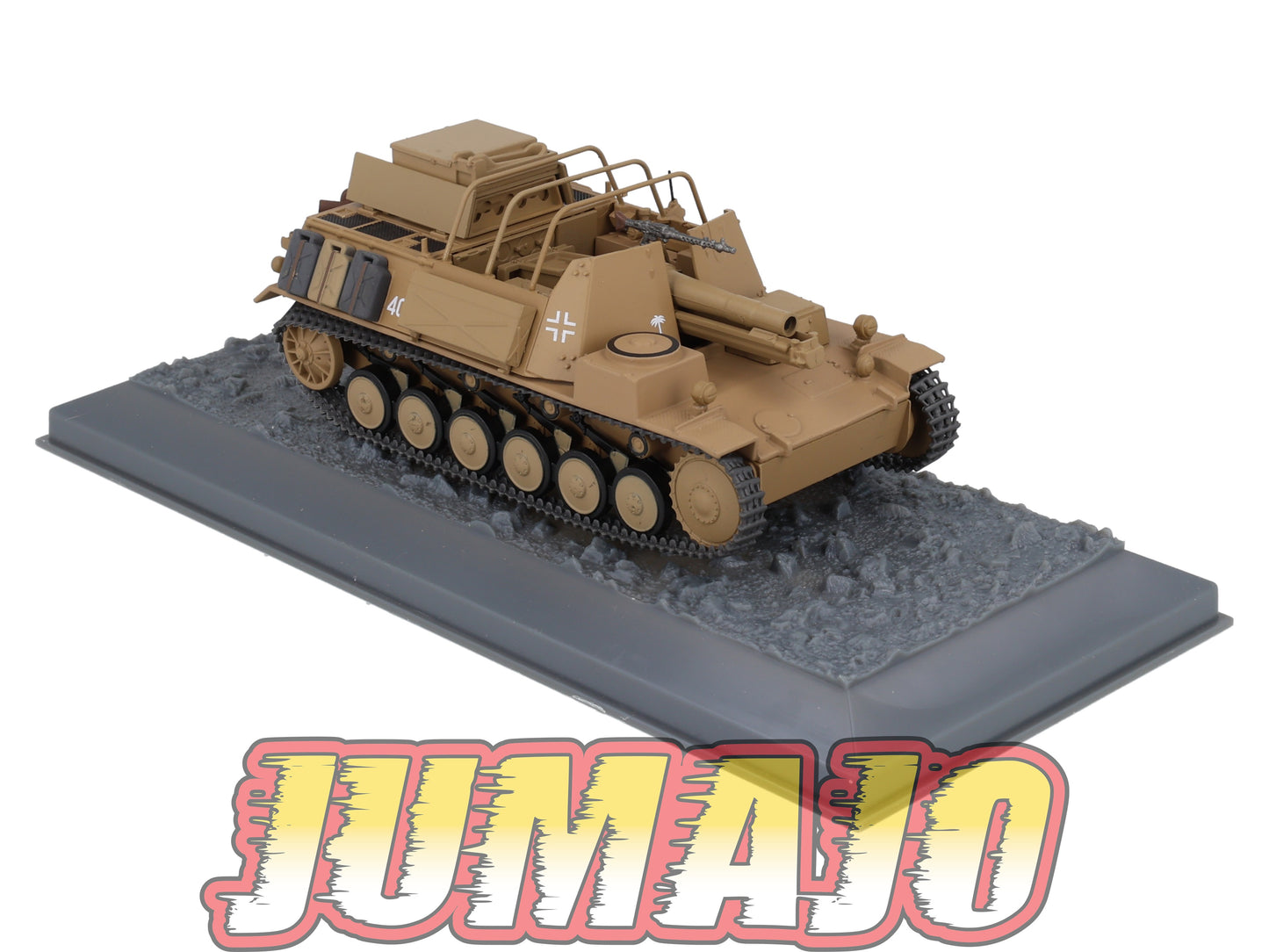 TK46 Tank Altaya IXO 1/43 WW2 : 15 cm s.I.G.33 B Selbstfahrlafette 90 Libya 1942 May