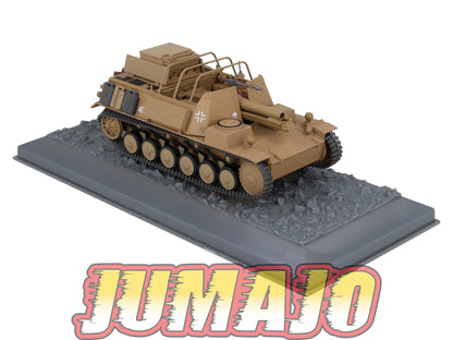 TK46 Tank Altaya IXO 1/43 WW2 : 15 cm s.I.G.33 B Selbstfahrlafette 90 Libya 1942 May