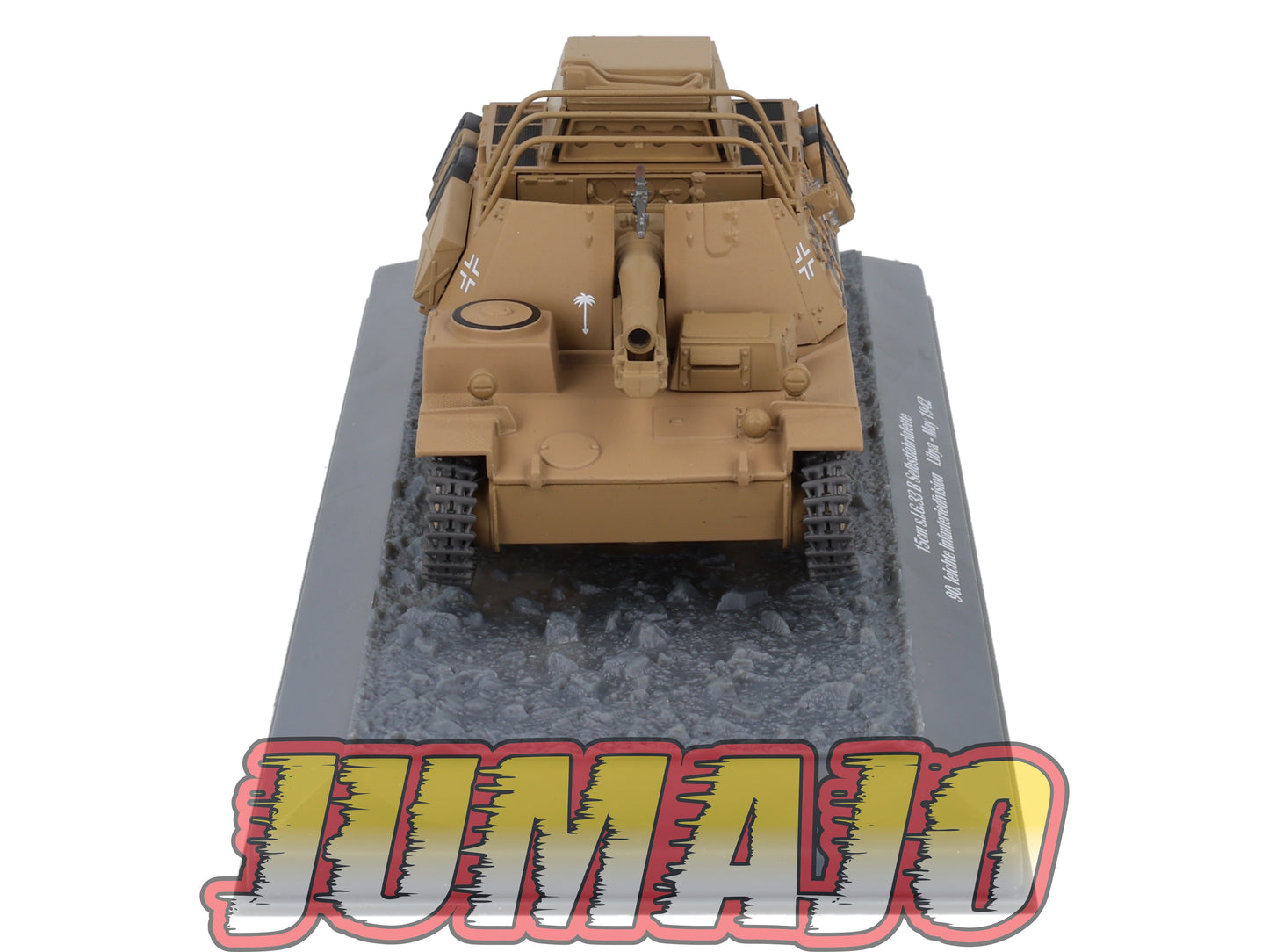 TK46 Tank Altaya IXO 1/43 WW2 : 15 cm s.I.G.33 B Selbstfahrlafette 90 Libya 1942 May